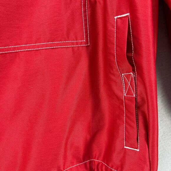 Tommy Hilfiger Men's Quarter Zip Jacket Size Large Pullover Y2K Windbreaker - Picture 4 of 16